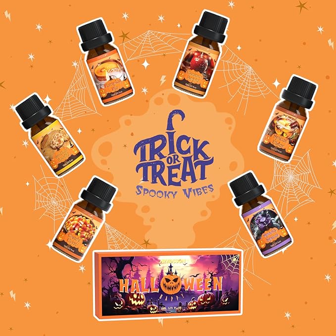 ARVIDSSON Halloween Fragrance Oils Set, Fall Essential Oils - Image 5