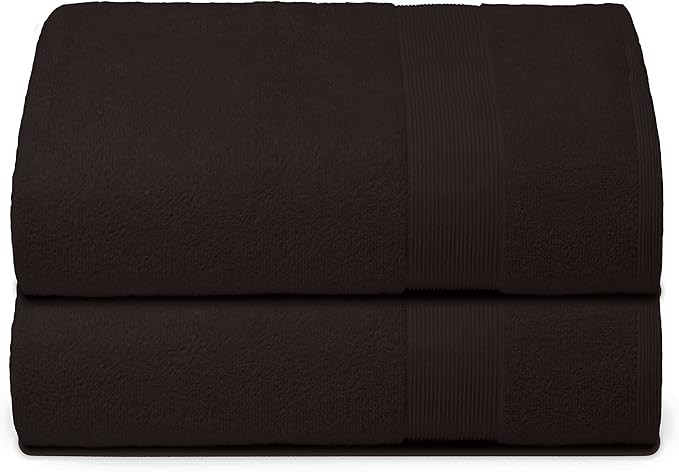Belizzi Home Premium Cotton Oversized 2 Pack Bath Sheet 35x70-100% Pure Cotton by Unknown