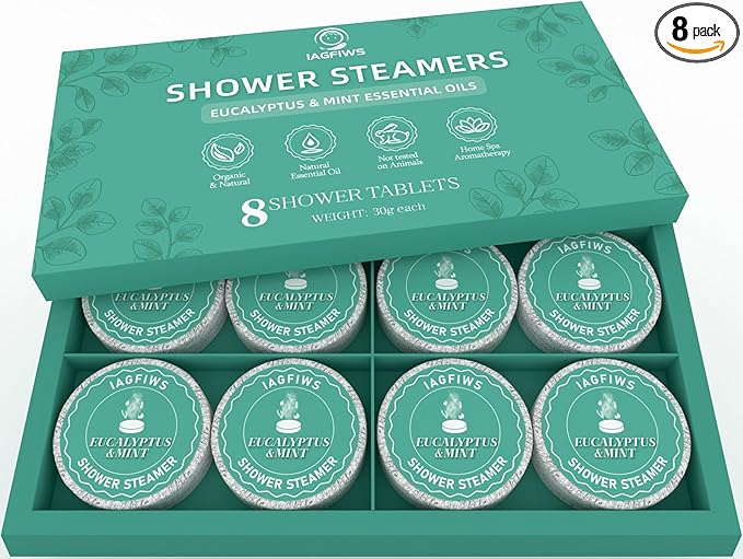 Shower Steamers Aromatherapy, Basket Set by IAGFIWS