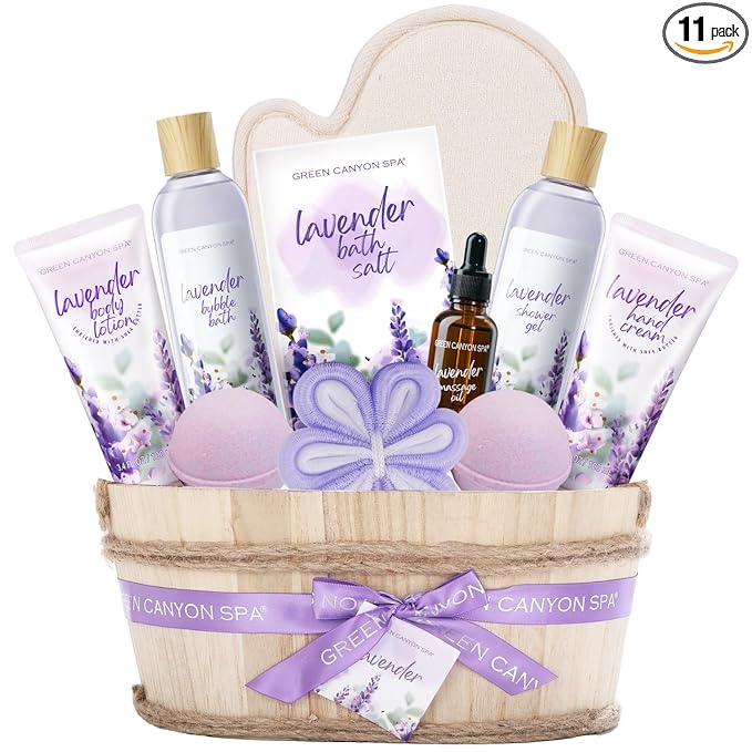 Spa Gift Baskets for Women by GreenCanyonSpa
