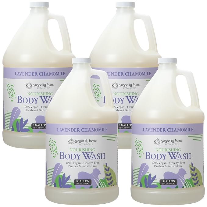 Ginger Lily Farms Botanicals Nourishing Body Wash, 100% Vegan & Cruelty-Free by GingerLilyFarms