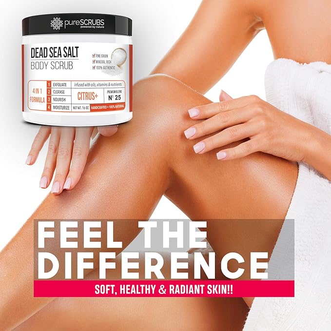 pureSCRUBS Premium Citrus Body Scrub Set - Image 2