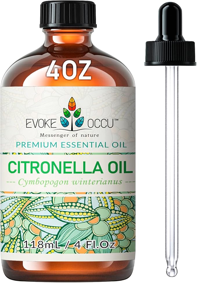 EVOKE OCCU Citronella Oil for Cleaning, Air Freshening, Add to Spray and by enjoythesmellofnature