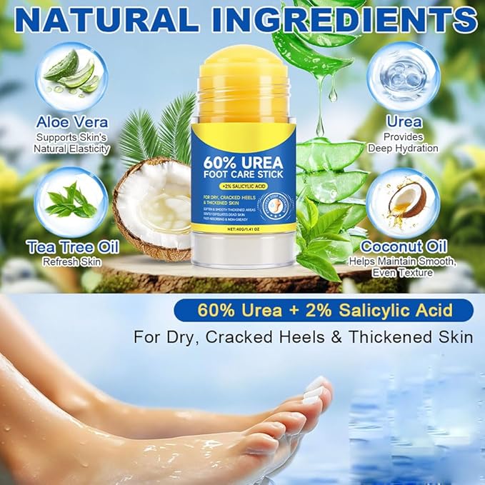 60% Urea Foot Cream Stick Plus 2% Salicylic Acid - Image 3