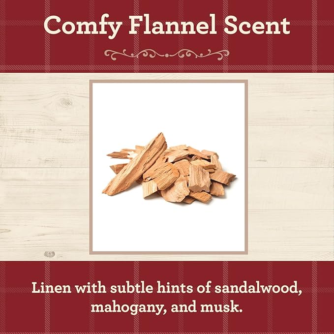Our Own Candle Company, Comfy Flannel Scented Mason Jar Candle, 100 Hour Burn - Image 2