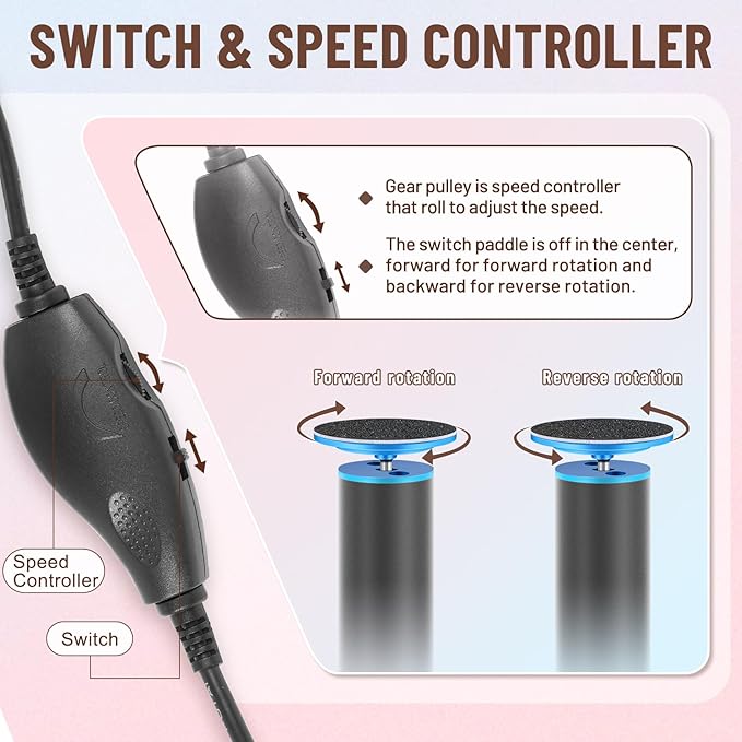Dermawave Electric Foot File Callus Remover - Image 3