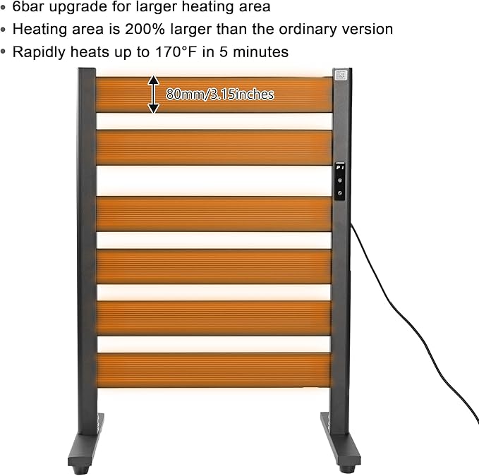 Towel Warmer for Bathroom, Upgraded Extra-Wide Heating Area, Built-in Timer and - Image 5