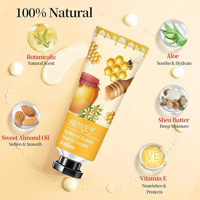 ANKOOY 12 Pack Hand Cream for Dry Cracked Hands, Mothers Day Gifts, Teacher - Image 4