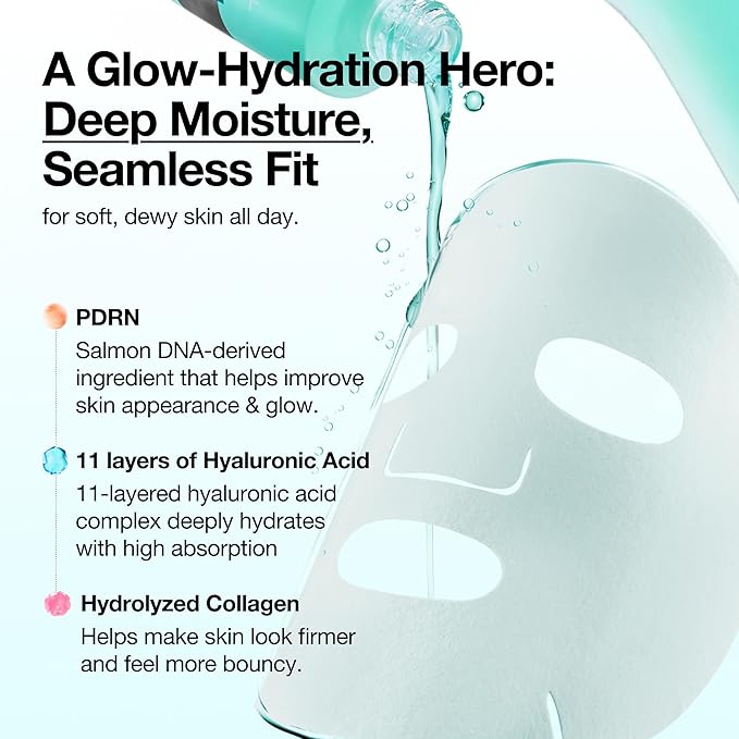 Anua PDRN Hyaluronic Acid Capsule 100 Serum Mask, Hydrating Face Mask - Image 3
