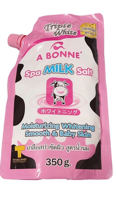 A Bonne Spa Milk Salt Moisturizes Whitens and Softens Skin 350g - Image 7