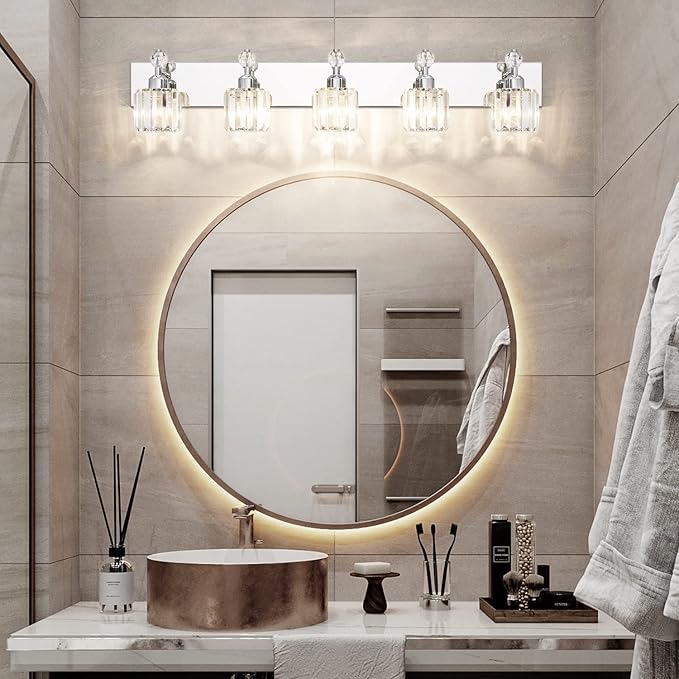 PRESDE Crystal 5-Light Vanity Light - Image 2