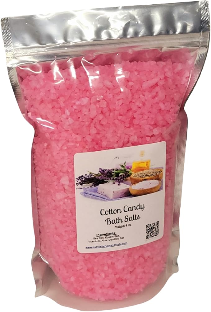Bath Salts | 4lb Bag | Choose Your Scent | Epsom Salt | Sea Salt| Bathing | by Bulk+Salts+Bath+%26+Body