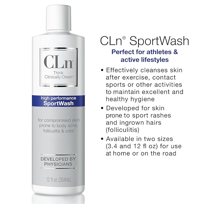CLn® SportWash – High-Performance Sport Body Wash, - Image 9