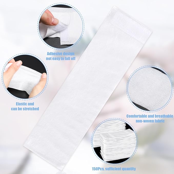 obeoby 100 Pcs Disposable Spa Headband - Image 4