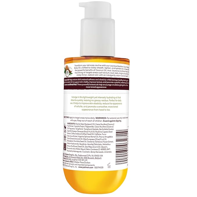Palmer's Coconut Oil Formula Brazilian Coco Firming Body Oil - Image 8