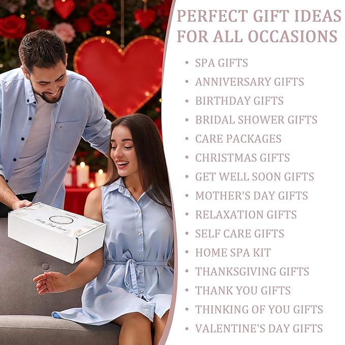 Mothers Day Spa Gifts for Women, Bath and Body Gift Basket Birthday Gifts for - Image 4