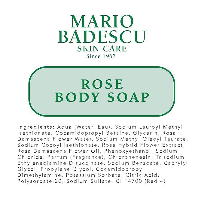 Mario Badescu Rose Body Soap | For a Pampered, and Hydrated Skin | Scented - Image 7