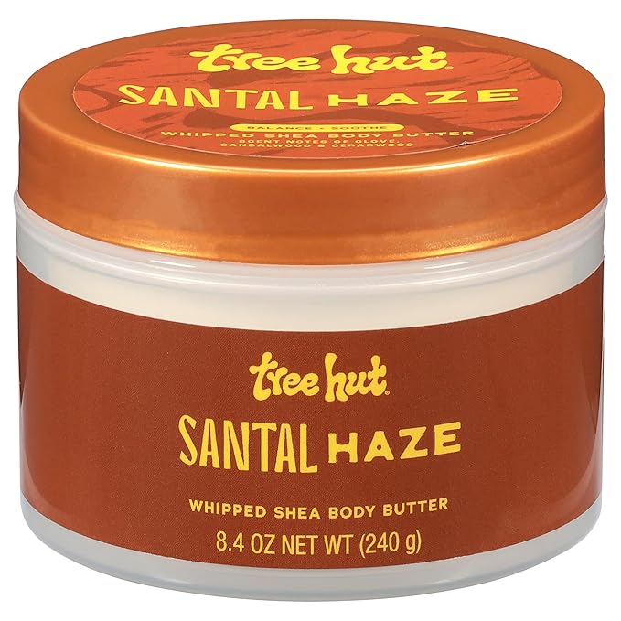 Tree Hut Santal Haze Whipped Shea Body Butter, Hydrating & Nourishing Body by TreeHut