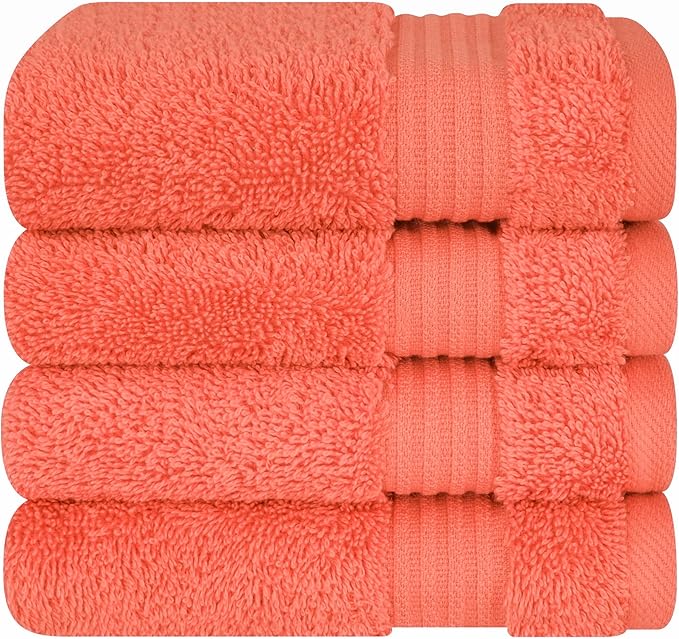 Cotton Paradise 100% Cotton Turkish Washcloth Set - Image 5