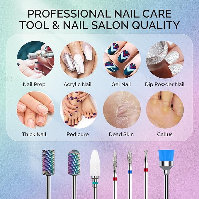 MelodySusie Nail Drill Bits Set - Image 7