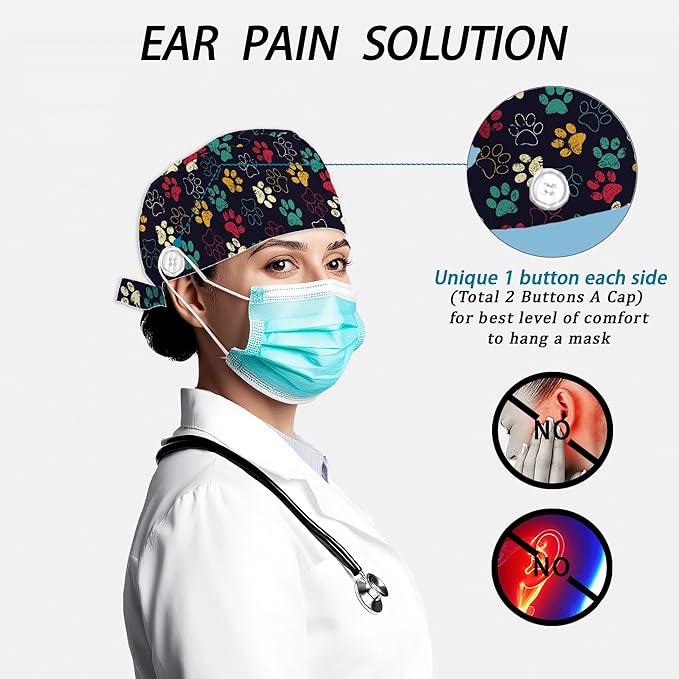 2 Pcs Working Cap with Sweatband - Image 5
