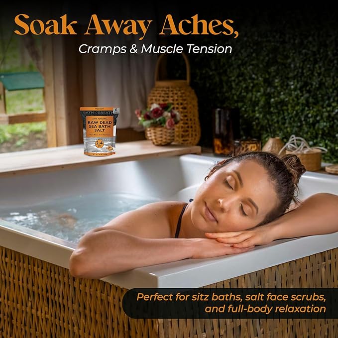 Aromasong Raw Dead Sea Bath Salt - Image 4
