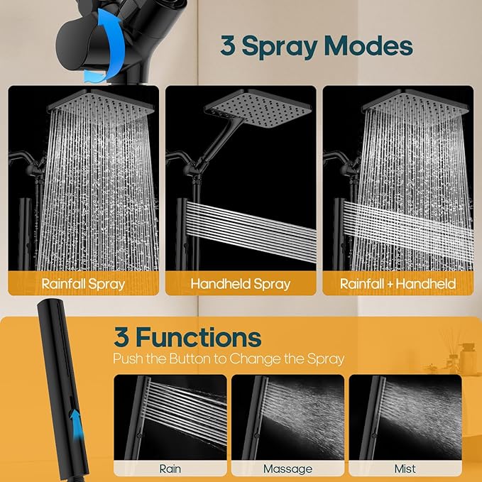 High Pressure Rain Shower Head - Image 5