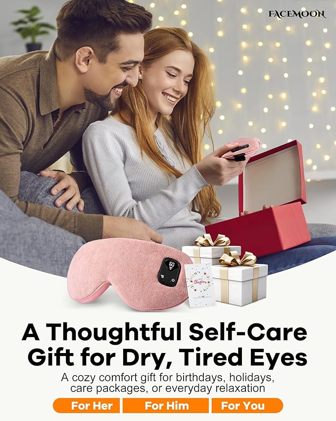 FACEMOON Cordless Heated Eye Mask - Image 8