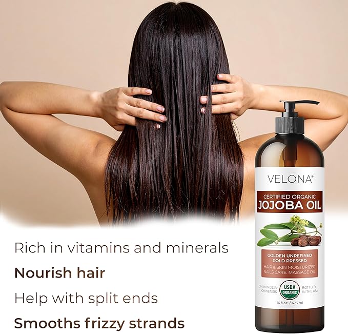 velona Jojoba Oil USDA Certified Organic - Image 4
