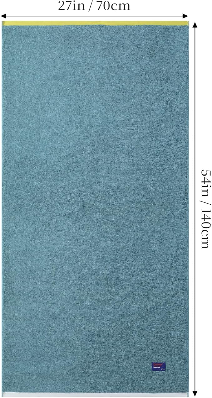REDKISS 100% Cotton 2 Pack Luxury Bath Towels 27 x 54 Inches, Oversized Bath - Image 3