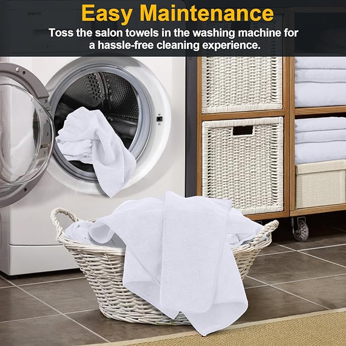 UNIMADE Salon Towels 24 Pack, Super Soft Microfiber Hand Towel, Highly - Image 5