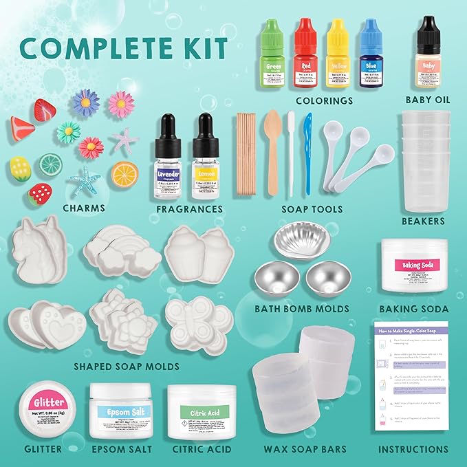 Klever Kits Bath Bomb, Soap Making Kit - Image 5