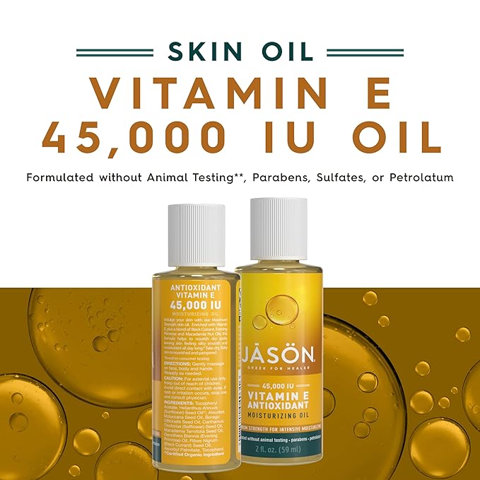 JASON Vitamin E 45, 000 IU Moisturizing Oil, - Image 2