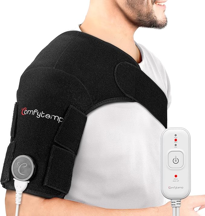 Comfytemp Shoulder Heating Pad for Rotator Cuff, Heating Pad for Shoulders by Comfytemp