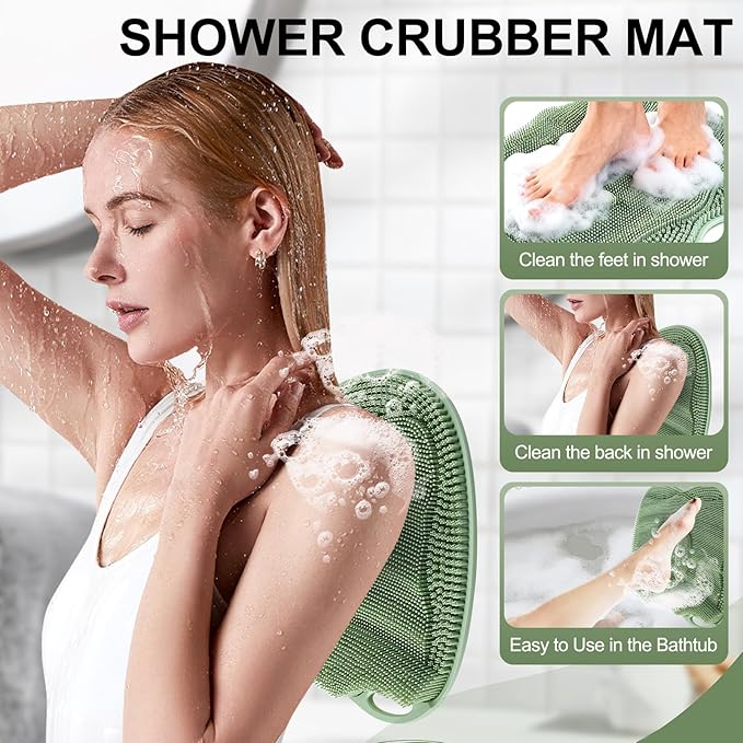 Bath Shower Foot Scrubber Mat - Image 6