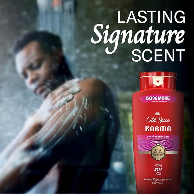 Old Spice Body Wash for Men, 24/7 Shower Fresh & Clean w/Daily Use, Lasting - Image 4