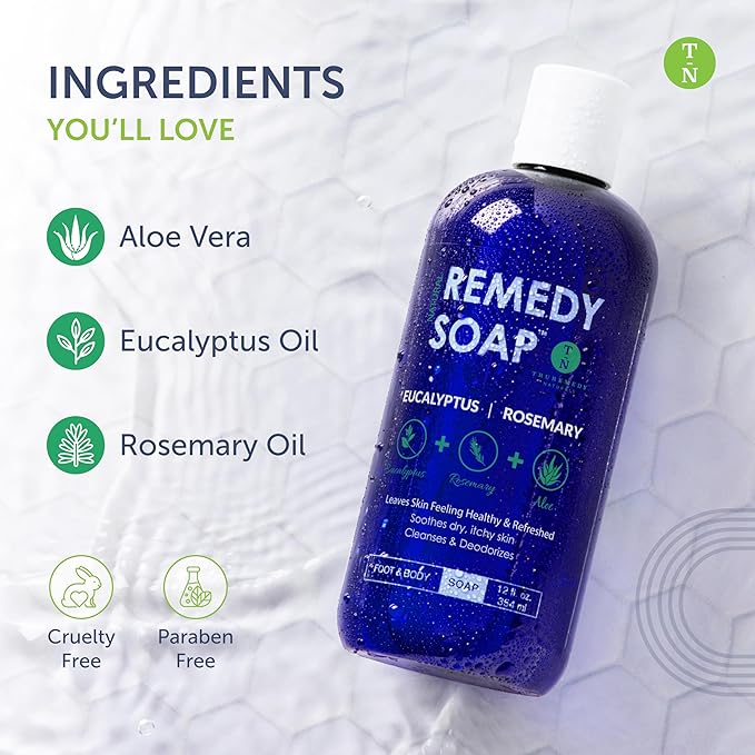 Truremedy Naturals Eucalyptus Rosemary Body Wash - Image 4