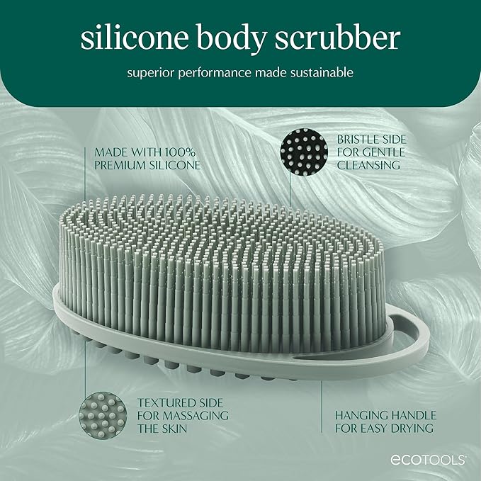 EcoTools Silicone Body Scrubber, - Image 4