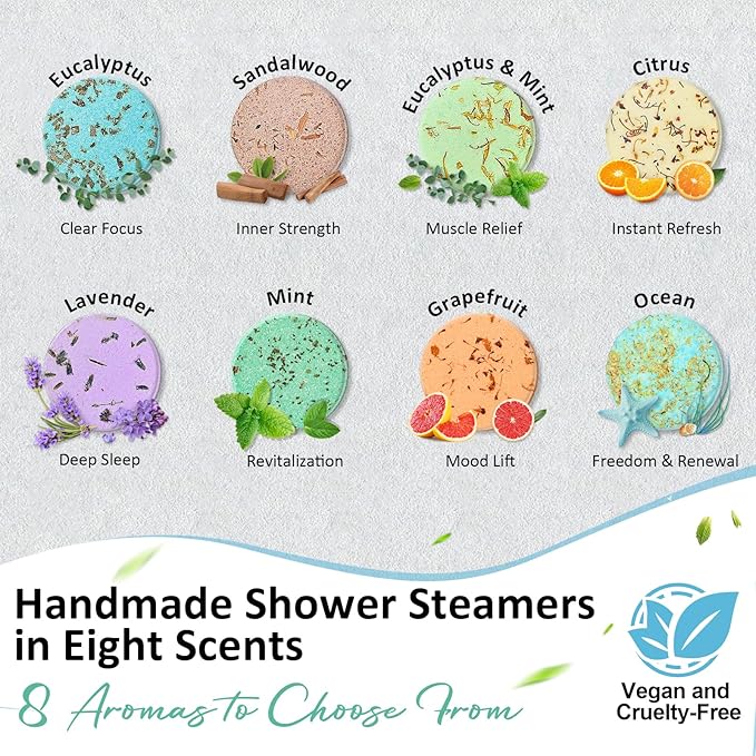 Shower Steamers Aromatherapy Birthday Gifts - Image 6