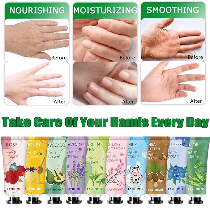 38 Pack Hand Cream Gifts Set, Mothers Day Gifts, Thank You Gifts, Nurses Week - Image 5