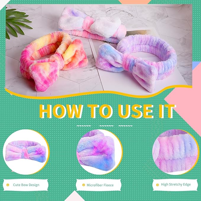 WSYUB Headband for Washing Face, Spa Headband, Makeup Headbands for Stuff Gift - Image 3