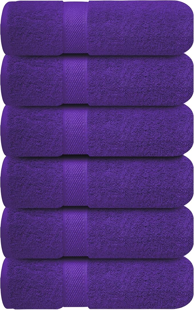 Infinitee Xclusives Purple Hand Towels - Image 8