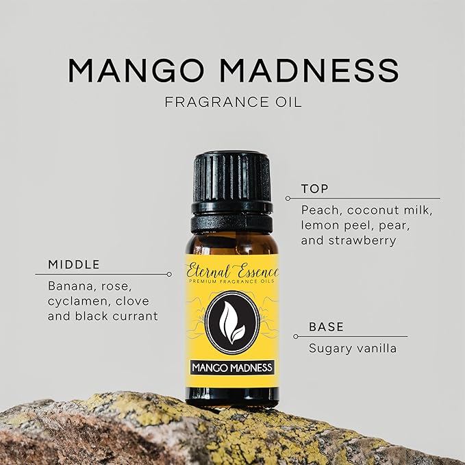 Mango Madness Premium Grade Fragrance Oil - 10ml - Scented Oil - Image 2