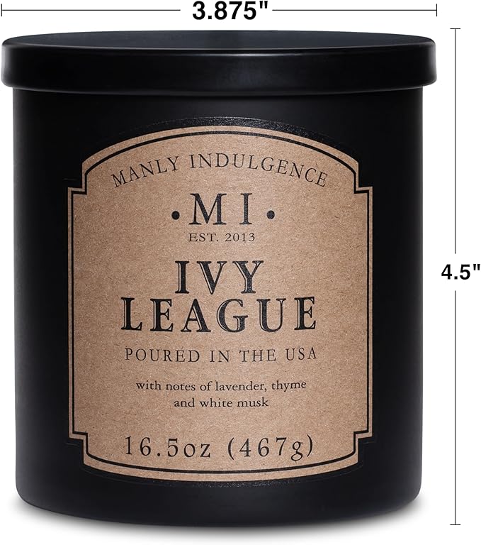 Manly Indulgence Ivy League Scented Candles - Image 4