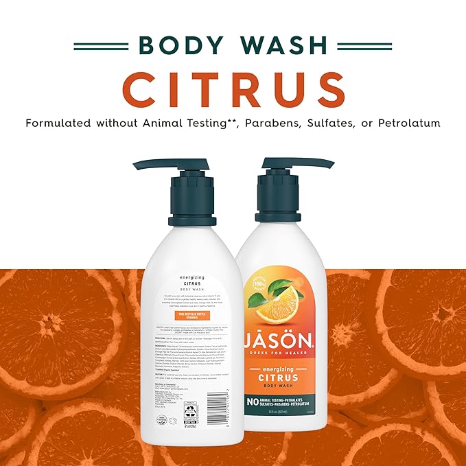 JASON Citrus Energizing Body Wash, - Image 4