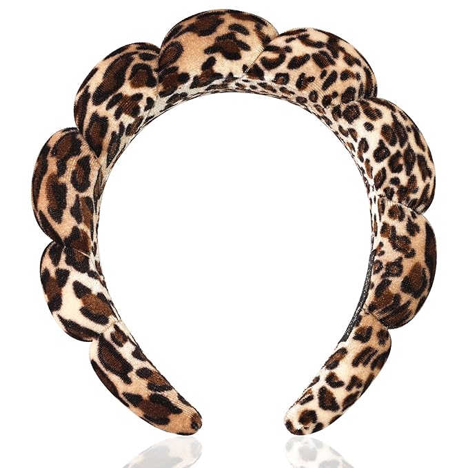 Ayesha Spa Headband for Washing Face Sponge Makeup Headbands Skincare Headband by AYESHA