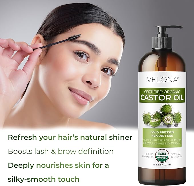 velona USDA Certified Organic Castor Oil - Image 5