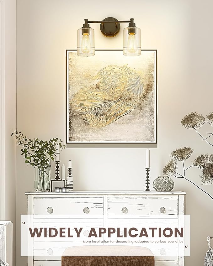 FEMILA Bathroom Vanity Light, Vanity Lighting fixtures, Modern Wall Sconce - Image 3