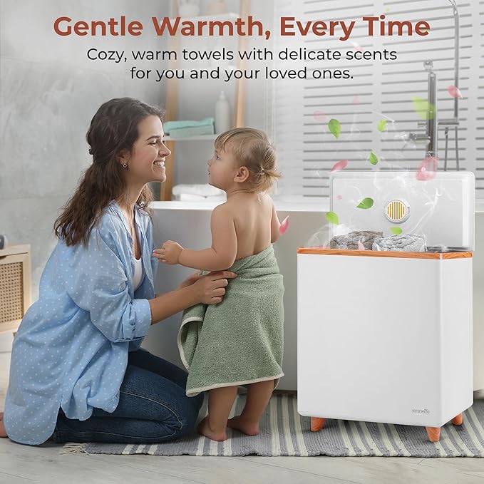 SereneLife WIFI Luxury Rectangle Towel Warmer - Image 4
