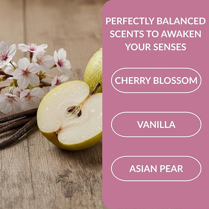 SpaScriptions Cherry Blossom & Vanilla Exfoliating Body Wash - Image 2
